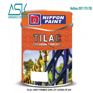 NIPPON TILAC GRAY PRIMER SƠN LÓT CHỐNG RỈ "GHI"