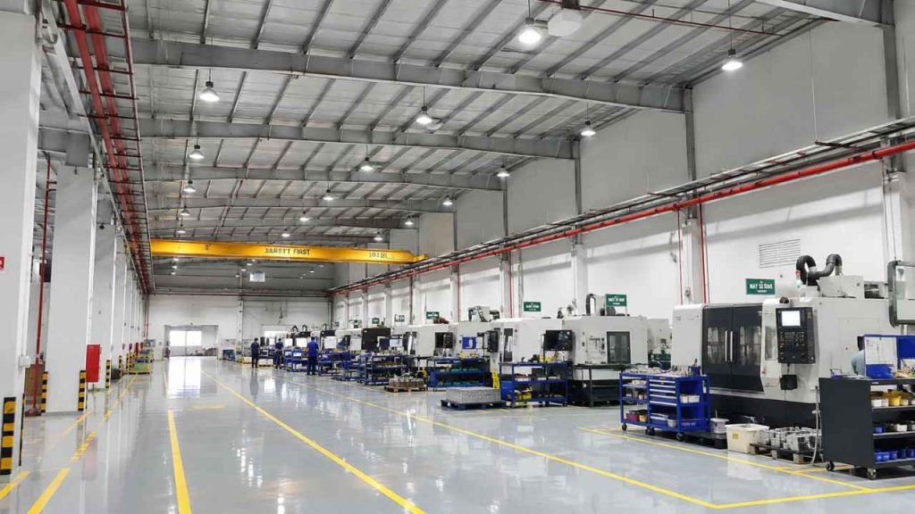 Dịch vụ sơn lại nhà xưởng Dĩ An chuyên nghiệp – bền đẹp, đúng kỹ thuật